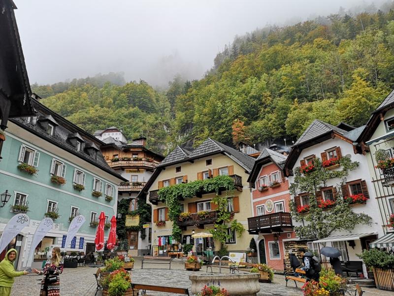 hallstatt0125 Hallstatt-世界最美小鎮 哈斯塔特 陰雨天的朦朧美感