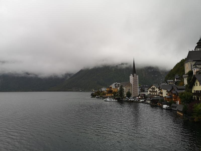 hallstatt0134 Hallstatt-世界最美小鎮 哈斯塔特 陰雨天的朦朧美感
