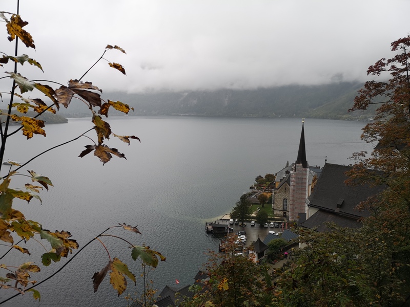 hallstatt0138 Hallstatt-世界最美小鎮 哈斯塔特 陰雨天的朦朧美感