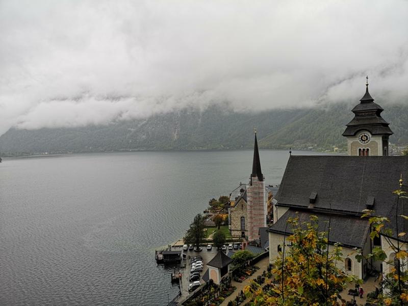 hallstatt0142 Hallstatt-世界最美小鎮 哈斯塔特 陰雨天的朦朧美感