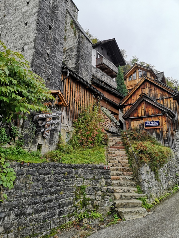 hallstatt0145 Hallstatt-世界最美小鎮 哈斯塔特 陰雨天的朦朧美感