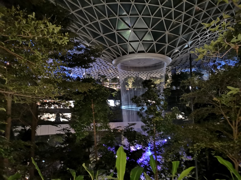 jewelchangiiii27 Singapore-Jewel Changi星耀樟宜 城市中的森林谷 綠意中人工瀑布雨漩渦超吸精 新加坡樟宜機場必訪