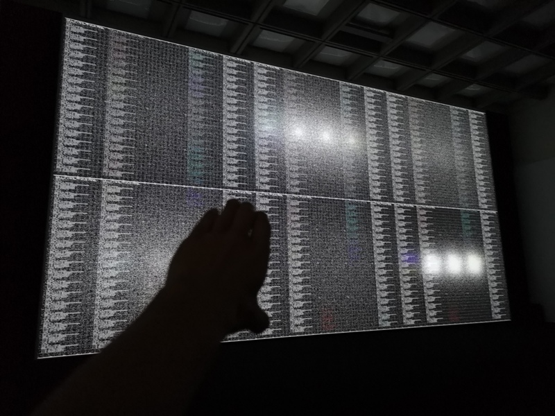 taipeifineartmesuem36 中山-北美館初訪 日本當代藝術大師池田亮司 視覺聽覺衝擊感官與心靈