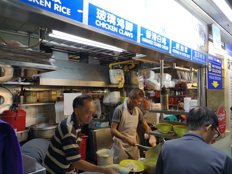 tiantian12 Singapore-地道熟食中心的海南雞飯名店 新加坡Maxwell熟食中心 天天海南雞飯
