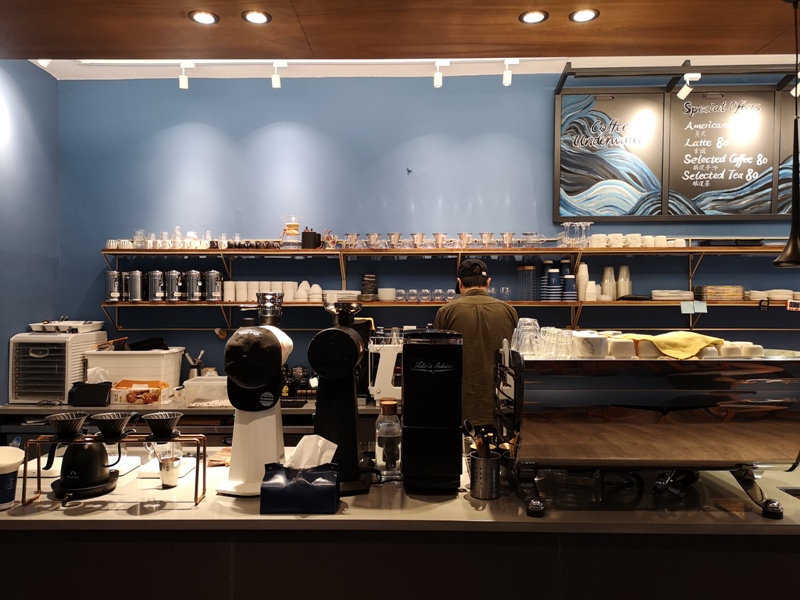 underwater06 中山-Coffee Underwater水底下的藍...優雅的灰...愜意的一杯咖啡