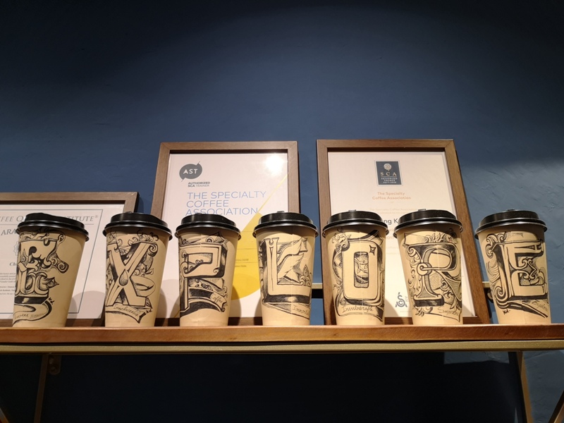 underwater09 中山-Coffee Underwater水底下的藍...優雅的灰...愜意的一杯咖啡