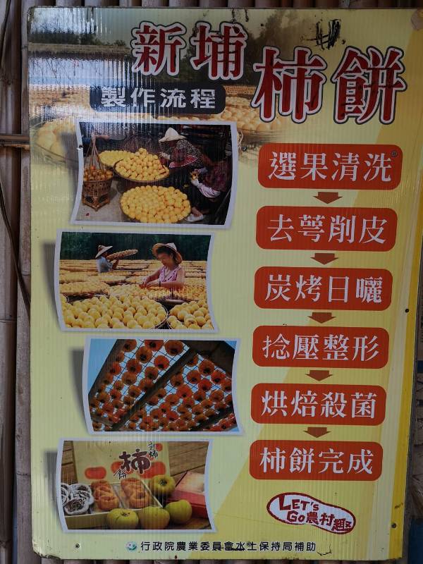 xinpu0111 新埔-味衛佳 北台灣秋天美麗的風景 好吃好玩好好拍的柿餅