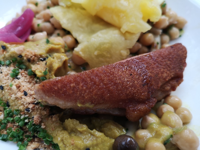 zeller16 Budapest-布達佩斯Zeller Bistro軟香滑順鵝肝前菜搭酥香的鴨胸...好吃好吃