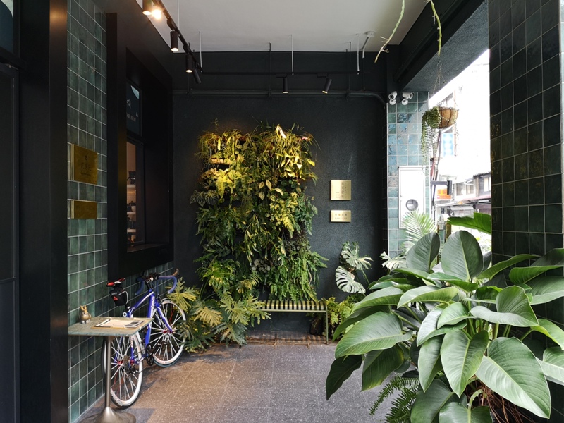 livinggreen03 大安-貳房苑 超美設計 園藝咖啡甜點 潮州街咖啡館有點潮...