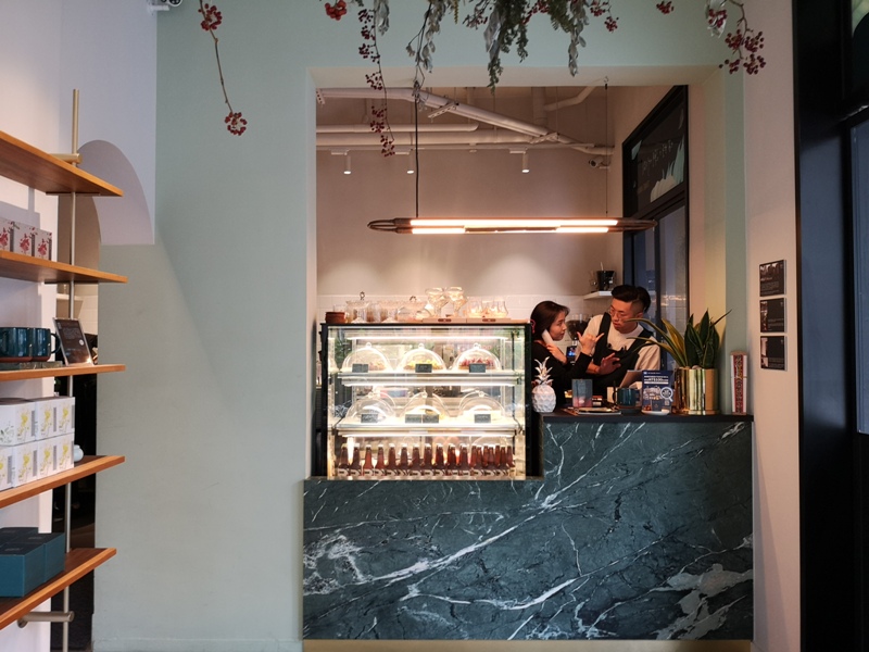 livinggreen07 大安-貳房苑 超美設計 園藝咖啡甜點 潮州街咖啡館有點潮...