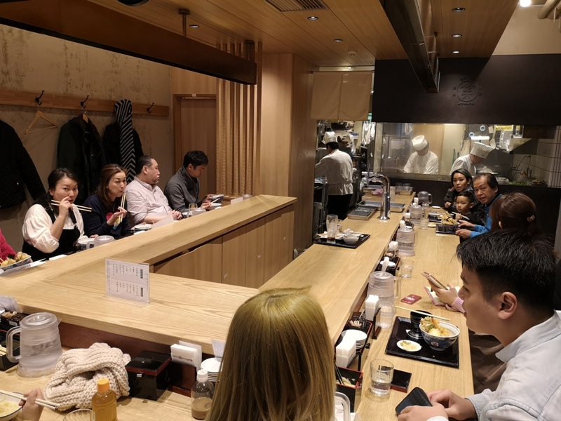 tendon3 Ginza-天丼らぁ麺ハゲ天 銀座店 不油不膩百年天丼店