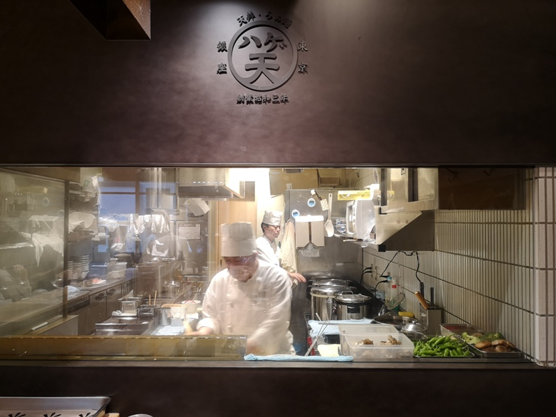 tendon5 Ginza-天丼らぁ麺ハゲ天 銀座店 不油不膩百年天丼店