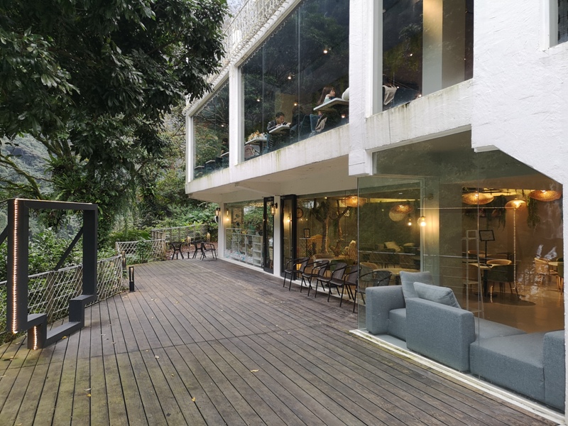 watercoffee16 烏來-瀑布咖啡 坐擁瀑布景觀的時尚咖啡館