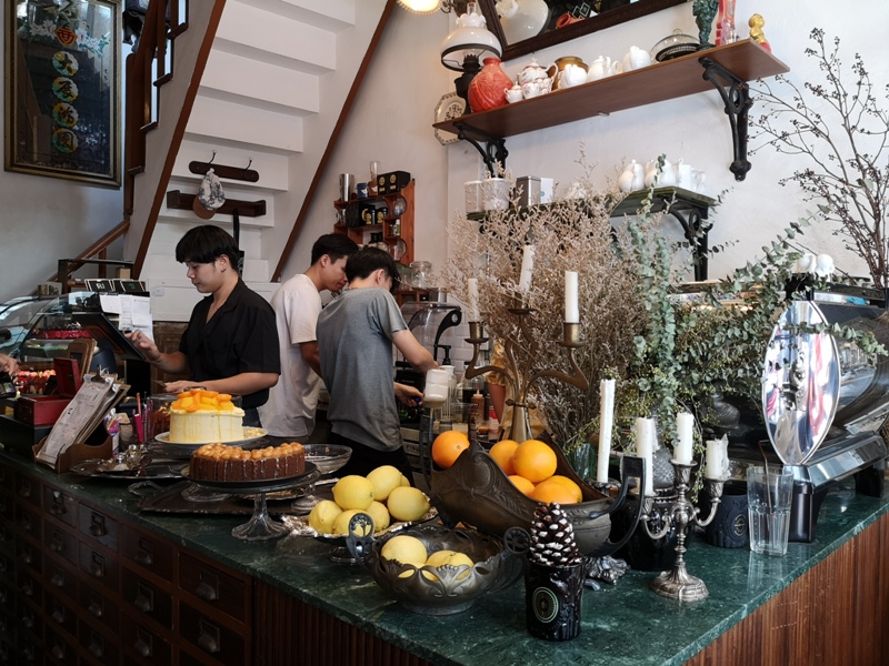 Hatiencafe02 Bangkok-Ha Tien Cafe曼谷臥佛寺旁 復古華麗的咖啡館