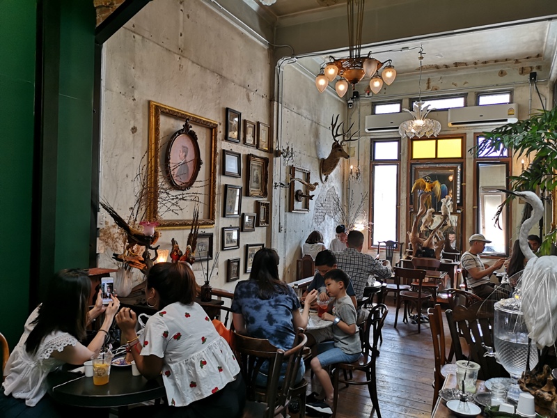 Hatiencafe10 Bangkok-Ha Tien Cafe曼谷臥佛寺旁 復古華麗的咖啡館
