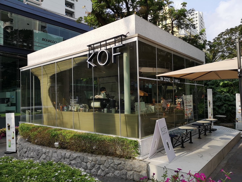 Bangkok-甜筒拿鐵創意十足 小而美曼谷KOF Thonglor