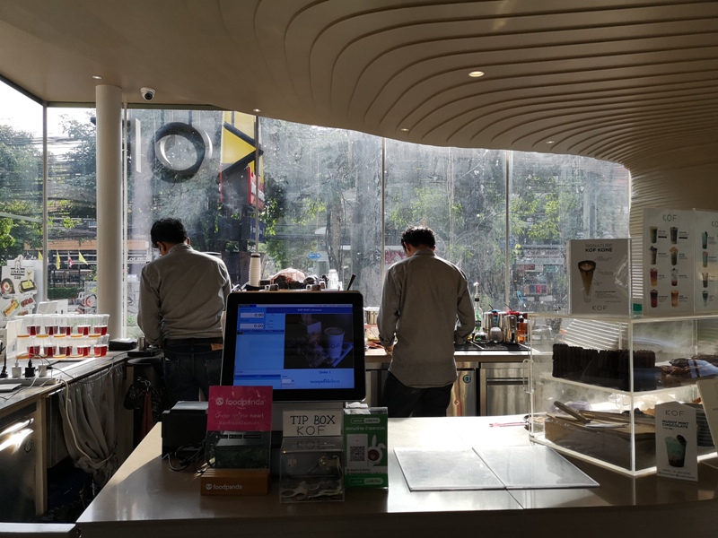 KOF09 Bangkok-甜筒拿鐵創意十足 小而美曼谷KOF Thonglor