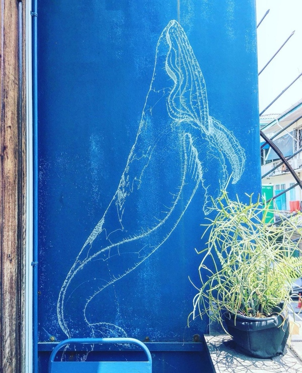 bluewhalecafe06 Bangkok-Blue Whale Cafe大海FU藍鯨悠遊 曼谷網紅咖啡館