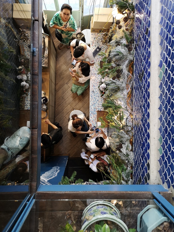 bluewhalecafe14 Bangkok-Blue Whale Cafe大海FU藍鯨悠遊 曼谷網紅咖啡館