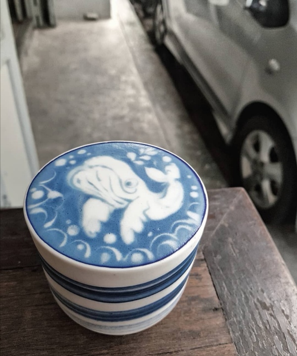 bluewhalecafe21 Bangkok-Blue Whale Cafe大海FU藍鯨悠遊 曼谷網紅咖啡館