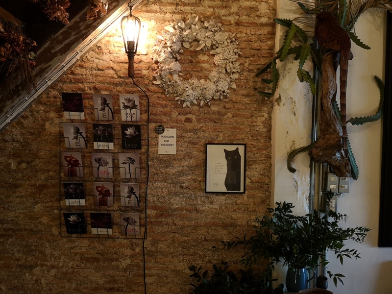floralcafebkk170104 Bangkok-Floral Cafe at Napasorn曼谷花市旁滿滿花香古物的咖啡館