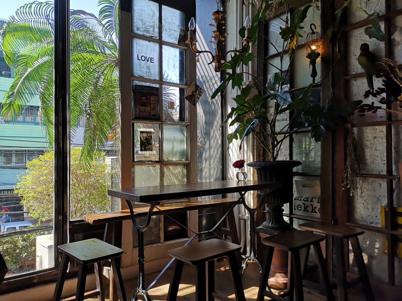 floralcafebkk170112 Bangkok-Floral Cafe at Napasorn曼谷花市旁滿滿花香古物的咖啡館