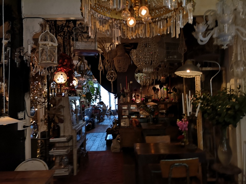 floralcafebkk170121 Bangkok-Floral Cafe at Napasorn曼谷花市旁滿滿花香古物的咖啡館