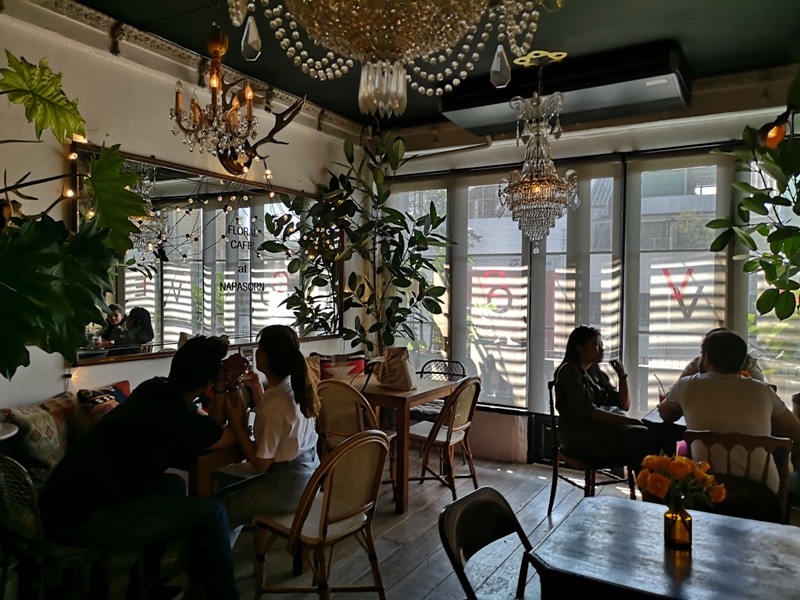 floralcafebkk170124 Bangkok-Floral Cafe at Napasorn曼谷花市旁滿滿花香古物的咖啡館