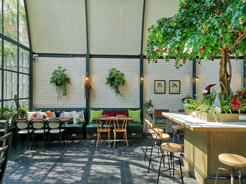 laff2807 Bangkok-曼谷LAFF Cafe室內花園 如溫室般的舒適美好