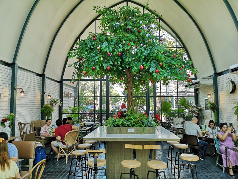 laff2811 Bangkok-曼谷LAFF Cafe室內花園 如溫室般的舒適美好