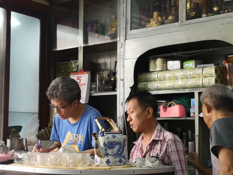 onlokyun07 Bangkok-安樂園 曼谷中國城的傳統早餐店 快來一份烤吐司