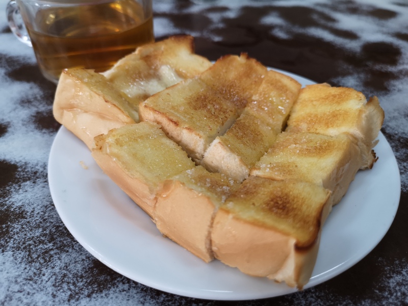 onlokyun10 Bangkok-安樂園 曼谷中國城的傳統早餐店 快來一份烤吐司