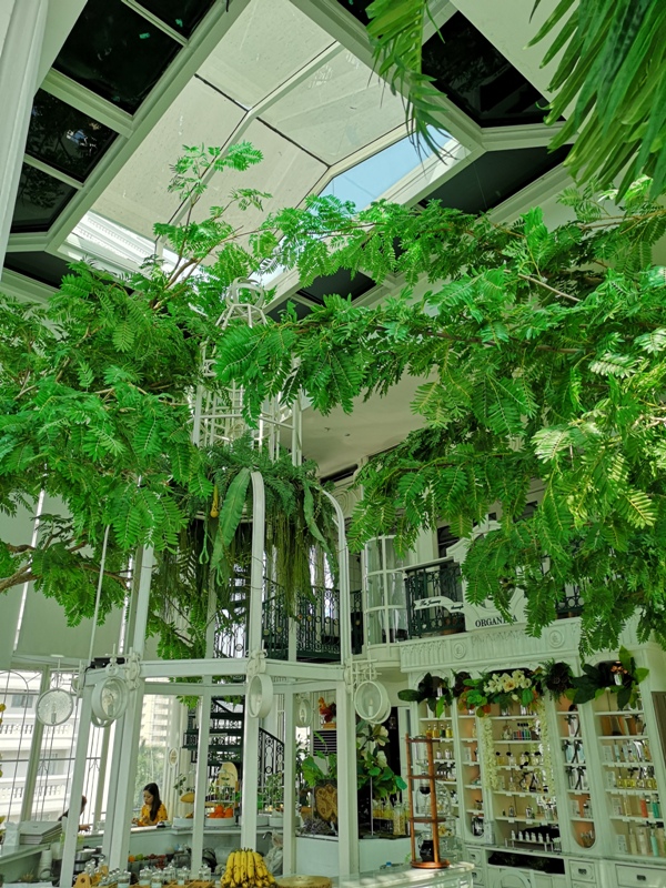 organikahouse11 Bangkok-Organika House (Spa & Cafe)純白青綠無敵浪漫 曼谷網美咖啡館