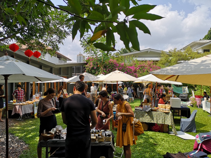 patomliving33 Bangkok-鬧區中小森林Patom Organic Living玻璃屋吸睛好拍 假日市集熱鬧好逛