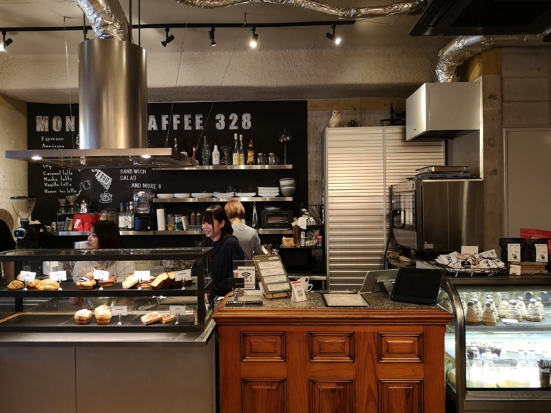 mondialcoffee04 Osaka-Mondial Kaffee大阪難波附近美式復古風咖啡館 果真冠軍的拉花啊