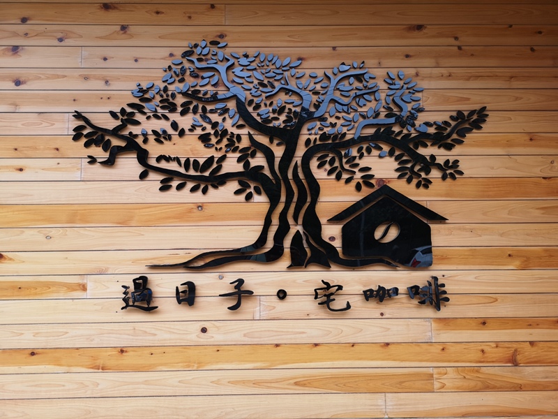 zhaicoffee01 竹北-宅咖啡過日子 滿室綠意玻璃屋概念