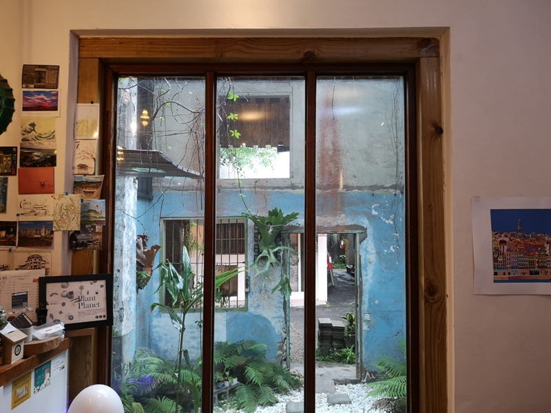 haguanalley13 中壢-大觀x小弄 根本廢墟中的淺淺綠意...平價手沖限量甜點