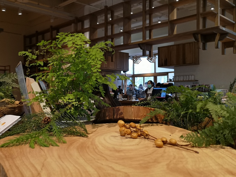 bluebeans13 竹北-藍豆咖啡 帶著現代清爽明亮的日式空間 喝杯咖啡感受小學校人文氣息