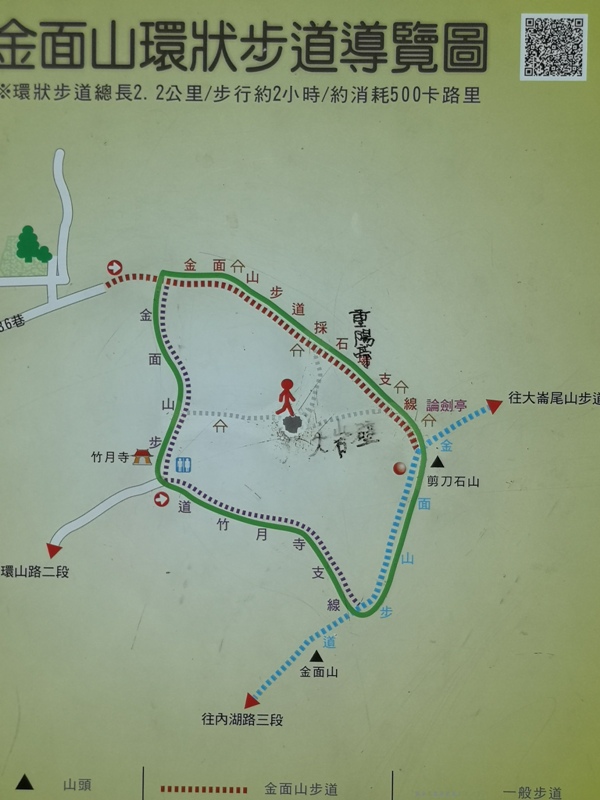 goldenfacemt02 內湖-金面山 華山論劍剪刀石 大石壁輕鬆有趣