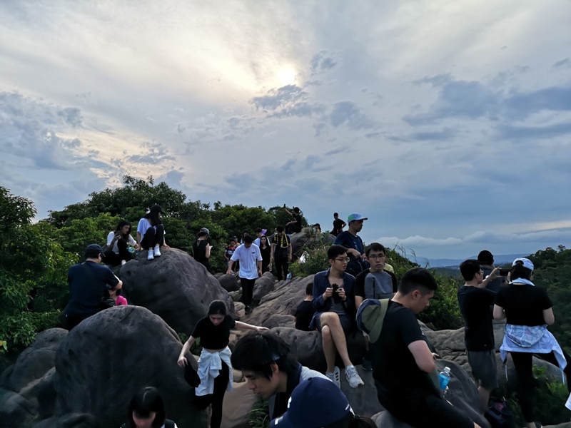 goldenfacemt30 內湖-金面山 華山論劍剪刀石 大石壁輕鬆有趣