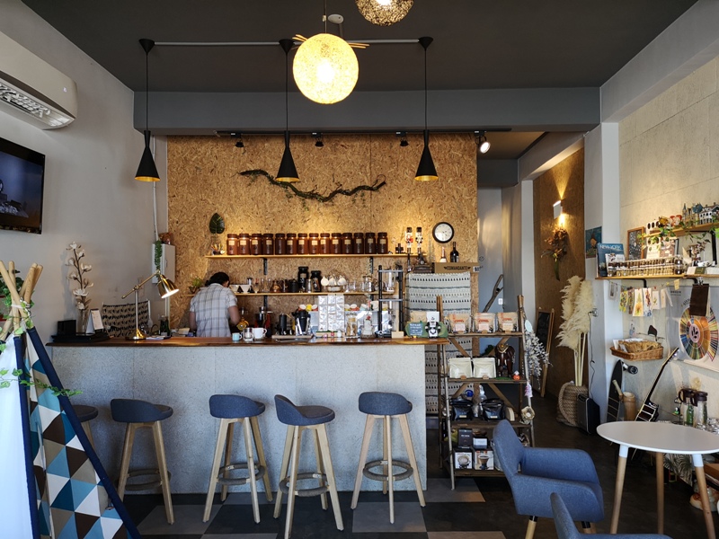 habitat04 竹東-Habitat Cafe 棲息地自烘精品咖啡 小帳棚好搭配