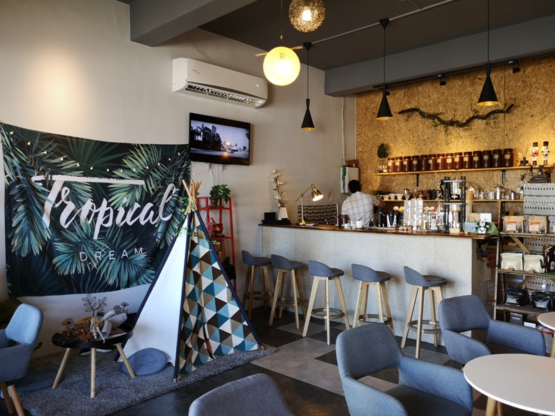 habitat06 竹東-Habitat Cafe 棲息地自烘精品咖啡 小帳棚好搭配