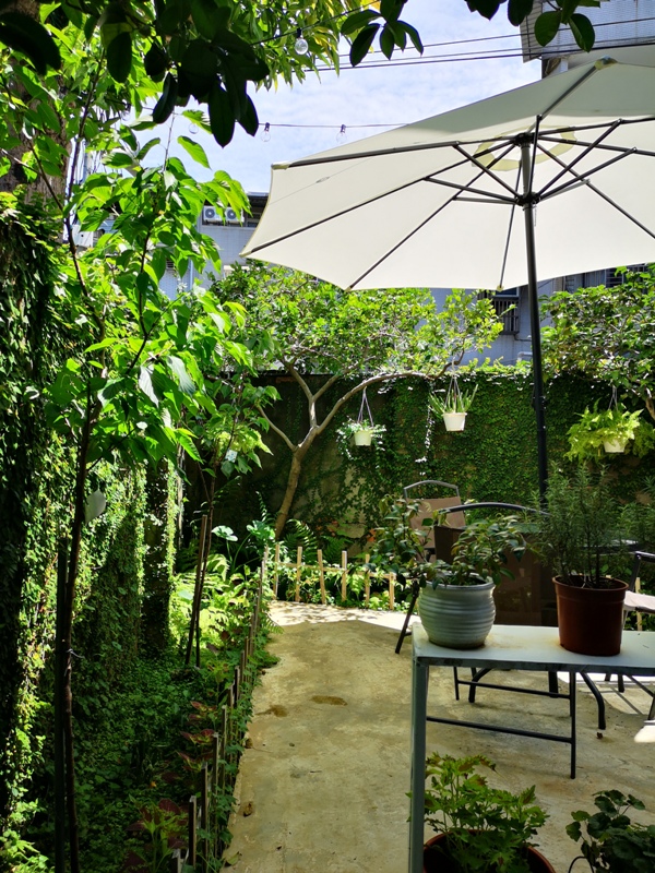 whitedeer07 板橋-白鹿咖啡 小花園的幽靜空間  有蟬聲鳥叫的午後咖啡杯