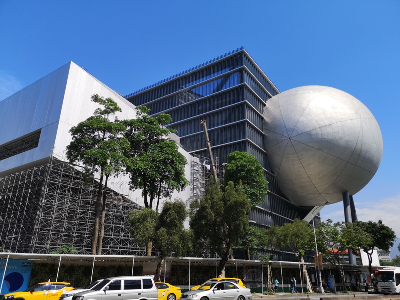 oldplace361101 士林-劍潭站到劍南路站 橫跨劍潭山  老地方觀機平台賞台北