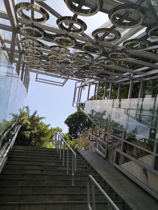 oldplace361103 士林-劍潭站到劍南路站 橫跨劍潭山  老地方觀機平台賞台北