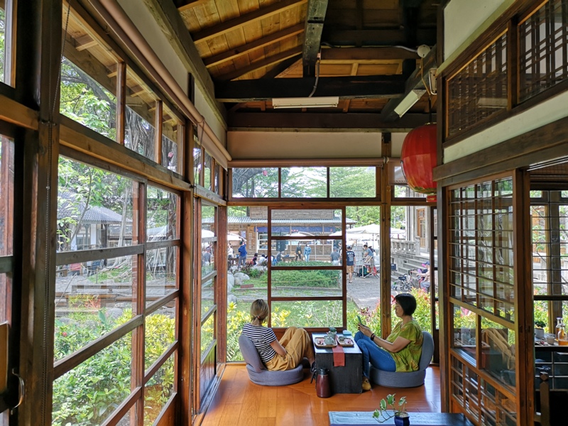 xingxing25 台中-心行茶館 刑務所武道館小書房 心行茶館的愜意的時光...