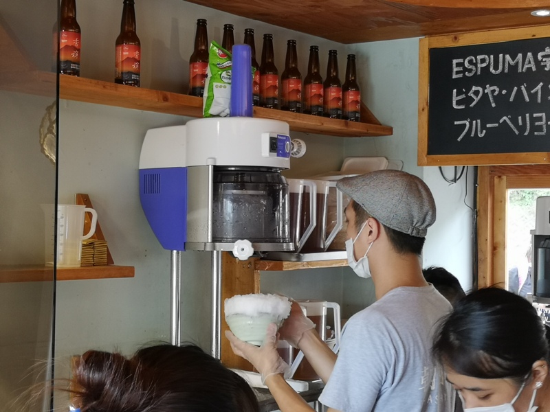 asahi14 淡水-朝日夫婦 淡水河畔 眺望觀音山美景的一碗沖繩冰品...涼爽