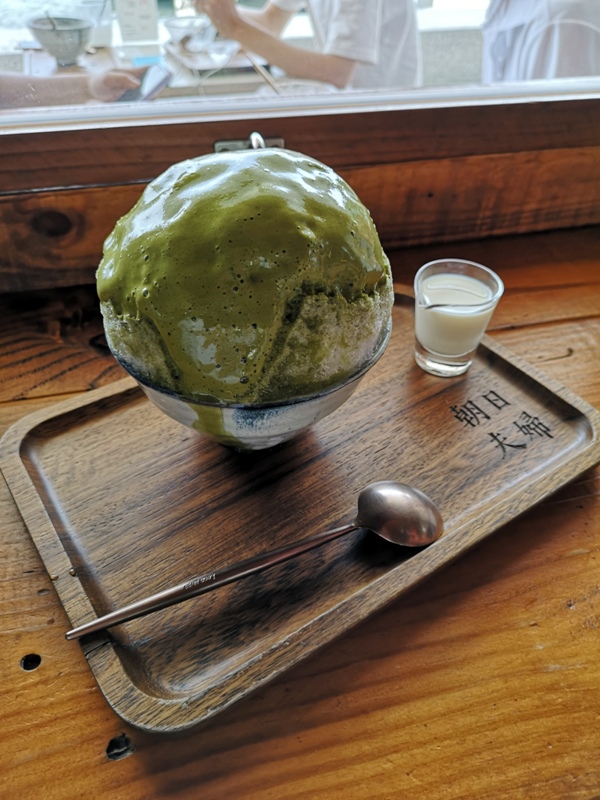 asahi17 淡水-朝日夫婦 淡水河畔 眺望觀音山美景的一碗沖繩冰品...涼爽