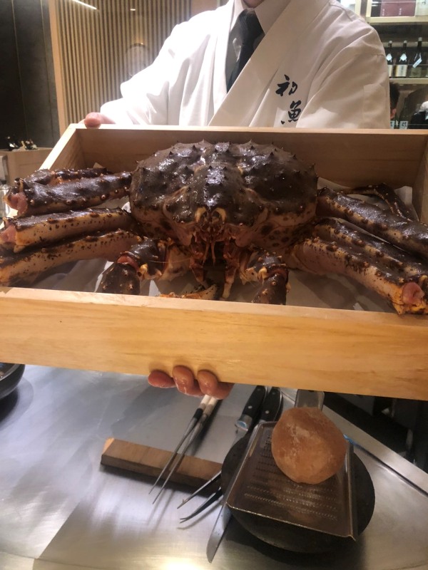 chuyu19 信義-初魚鐵板燒初訪 好吃好吃...意外的帝王蟹太吸睛