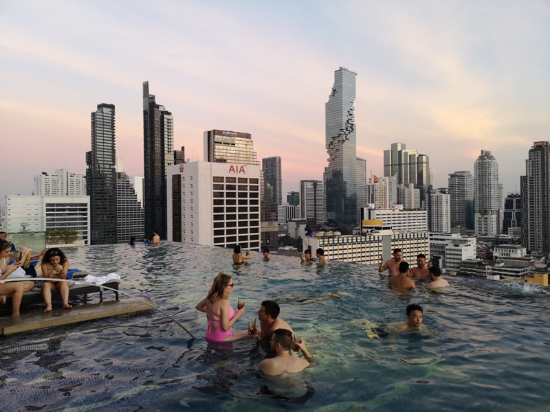 surawongsepool0109 Bangkok-曼谷Marriott Hotel The Surawongse太超值...完美住宿大套房網美游池